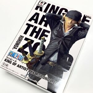 ワンピース KING OF ARTIST THE RORONOA.ZORO ロロノア・ゾロ ブラック 黒服 プライズ フィギュア 未開封 希少 2017 【ONEPIECE】