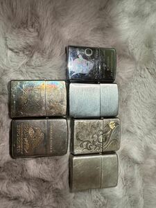  ZIPPO sterling オイルライター ジッポ 6個まとめ売り