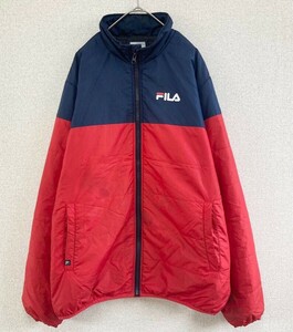 FILA GOLF　フィラ ゴルフ　ジップアップ　中綿入り　ゴルフウェア　ブルゾン　メンズ　Lサイズ　秋冬