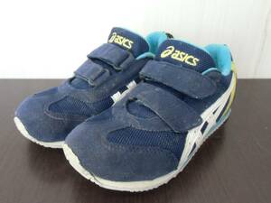 アシックス 子供用スニーカー 18cm ネイビー系 asics TUM186 ⑨