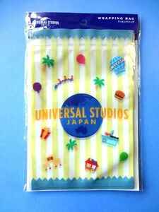 【小袋】 USJ 限定★ユニバ オリジナル/ラッピングバッグ ジッパー付き小分け袋 5枚入り/2020年★送料310円～