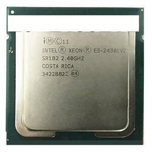 【中古】コンピューターコンポーネント Xeon CPU E5-2430LV2 SR1B2 2.40GHz 6コア 15M LGA1356 E5 24