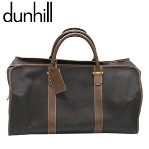 ダンヒル ボストンバッグ トラベルバッグ 旅行用バッグ メンズ ヘリンボーン dunhill 中古