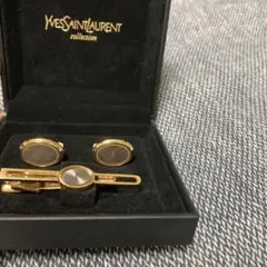 値下げYVESSAINT LAURENT イヴサンローラン　ネクタイピン カフス