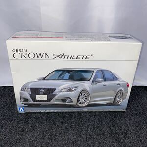 希少品 新品未使用 AOSHIMA アオシマ 1/24 クラウン アスリートG 2012年 20インチカスタム CROWN ATHLETE GRS214