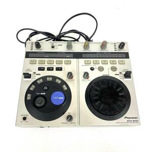 【中古・未メンテナンス品】Pioneer EFX-500 パイオニア DJエフェクター 【通電のみ確認済み】：