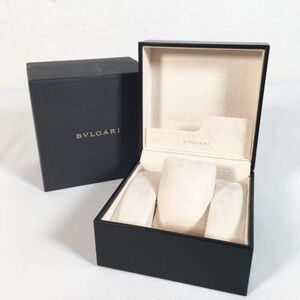 【状態良好】BVLGARI ブルガリ ウォッチケース 空箱 腕時計用 BOX ブラック系 ケース