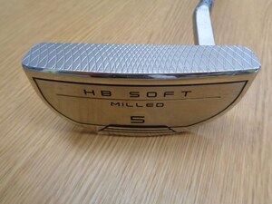 [9646]クリーブランド HB SOFT MILLED PUTTER #5/オリジナルスチール(JP)[34]//3