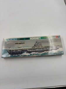 b-d837★未組立 TAMIYA/タミヤ アメリカ海軍 航空母艦 ホーネット 1/700 ウォーターラインシリーズ NO.110 プラモデル