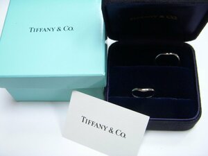 ★とちぎ屋！【ＴＩＦＦＡＮＹ】Ｐｔ９５０ エルサ・ペレッティ カーブドバンドリング ペアで！￥２８４，０００！★