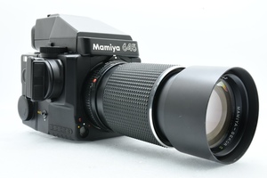 Mamiya M645 SUPER + MAMIYA-SEKOR C 210mm F4 マミヤ 中判フィルムカメラ ジャンク