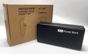 【ジャンク品】 NECESPOW モバイルバッテリー ボータブル電源 N90 ブラック TJ1003 1030ML004 0120241028101031