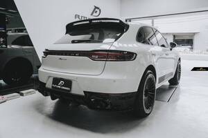 【FUTURE DESIGN 正規品】Porsche Macan マカン 用 G2 リア ルーフスポイラー 本物Drycarbon ドライカーボン エアロ カスタム