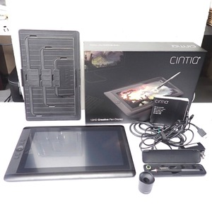 Ft1239721 ワコム ペンタブレット 液晶ペンタブレット Cintiq 13HD DTK-1301/K0 ブラック WACOM 中古