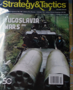 DG/STRATEGY&TACTICS NO.303 YUGOSLAVIA WARS 1991/駒未切断/日本語訳無し