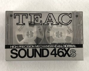 ☆未使用品☆【未開封】カセットテープ オープンリール型 SOUND 46X S ノーマル TYPEⅠ TEAC