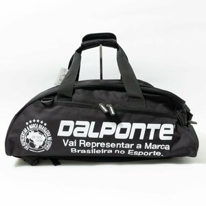 【1円スタート】未使用保管品 dalponte ダウポンチ MARCA BRASILEIRA 3WAY バックパック ボストンバッグ ブラック ポリエステル 遠征 合宿