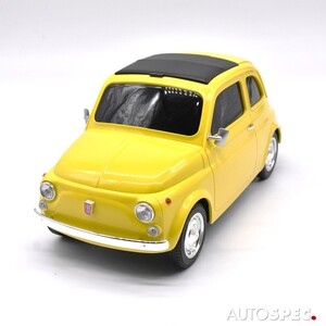 FIAT ABARTH　フィアット　2WAY ティッシュ ケース　イエロー　core OBJ select　FIAT500