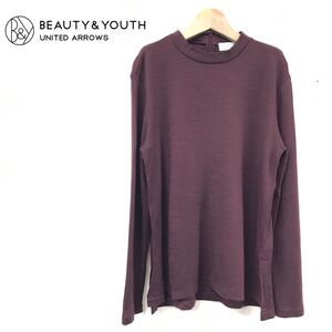 1K2237-R◆日本製 BEAUTY & YOUTH UNITED ARROWS ビューティーアンドユース スタンドネックニットセーター◆レディース トップス 秋冬