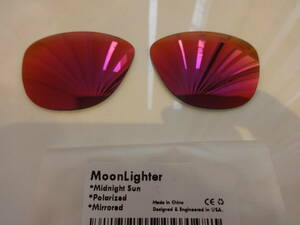 ★オークリー ムーンライター用 カスタム偏光レンズ MIDNIGHT SUN Color Polarized 新品 MOONLIGHTER