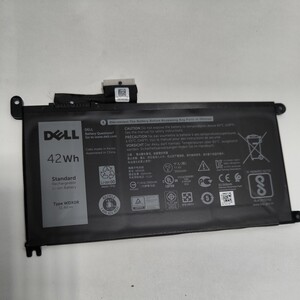 「T6」DELL Inspiron 3580 用　純正バッテリー WDX0R 11.4V 42Wh 　中古動作品