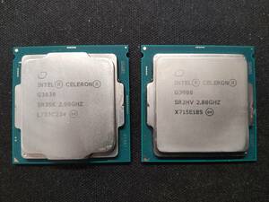 即決　動作保証品　Intel CELERON G3930 2.9GHz G3900 2.80GHZ LGA1151 ★2個セット