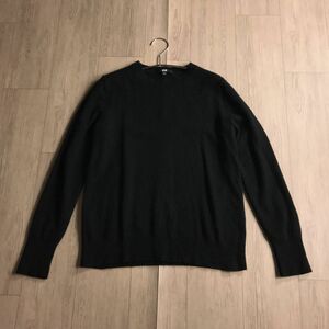 100円スタート□ UNIQLO ユニクロ　ニット　セーター　カシミヤ　タートルネック