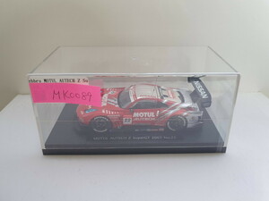 EBBRO 1/43 MOTUL AUTECH Z SuperGT 2007 No.22 未使用品