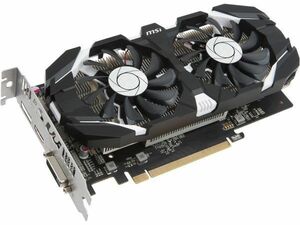 グラフィックボード MSI GeForce GTX 1050 Ti 4GB GDDR5 PCI Express 3.0 x16