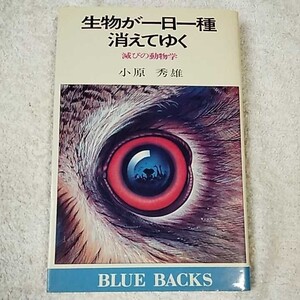 生物が一日一種消えてゆく 滅びの動物学 (ブルーバックス 469) 新書 小原 秀雄 9784061180697