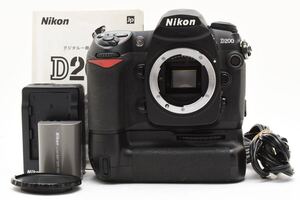 【希少パワーバッテリー付き】Nikon ニコン D200 MB-200D