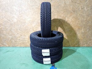 GM5515【送料無料145/80R12 80/78N(6PR相当)】4本 2024年製 ブリヂストン W300 未使用 新品スタッドレス 軽トラ 軽バン ≪即決≫