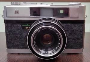 【10023V】 1円出品 ミノルタ / MINOLTA A5 / ROKKOR-TD 1:2.8 F=45mm / コンパクト カメラ 動作未確認 ジャンク 現状品 2点まで同梱可