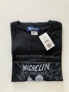 ☆MICHELIN(ミシュラン)半袖Tシャツ /ブラック /L/ビバンダム/powerful