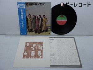 Foreigner「Foreigner」LP（12インチ）/Atlantic(P-6385A)/洋楽ロック