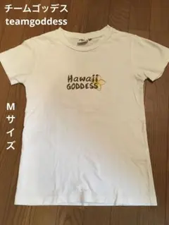 チームゴッデス teamgoddess レディース Tシャツ 　Mサイズ