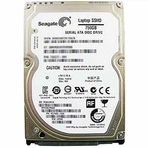 Seagate シーゲイト 内蔵 ハードディスク Laptop SSHD 2.5 インチ 9.5mm 750GB (SATA / 5400r