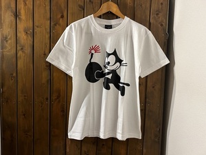 新品★フィリックス・ザ・キャット　トムキャッターズ　プリントTシャツ★アニメ/マンガ/FELIX THE CAT/USN/VFA-31