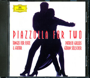 盤面良好 DG パトリック・ガロワ, イェラン・セルシェル - Piazzolla for Two　4枚同梱可能　c3B000001GWU