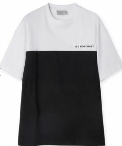 未使用　VETEMENTS ヴェトモン ベトモン tシャツ 半袖 ロンT ブラック ホワイト 22AW