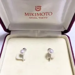 MIKIMOTO パールイヤリング　silver starring 925