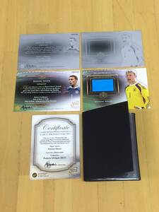 【MANUEL NEUER(Germany)】2015 FUTERA World Football Unique 1 of 1 Production Sets(印刷プレート2枚+3枚)