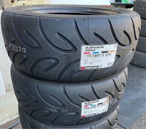 2024年製 ヨコハマ A050A(Mコン) 195/55R15 85V 新品2本SET ADVAN Sタイヤ アドバン　ネオバ　