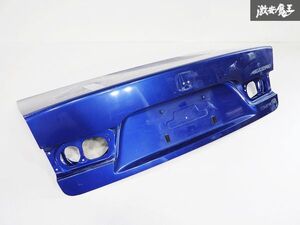 ホンダ 純正 CL7 アコード ユーロR リア リヤ トランク フード パネル 青メタリック系 即納