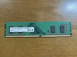 Micron デスクトップ用メモリ DDR4-2666(PC4-21300)4GB MTA4ATF51264AZ-2G6E1