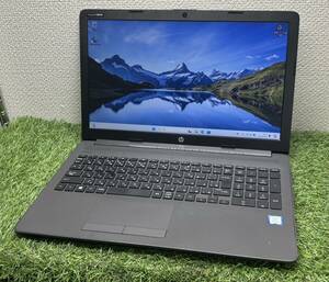 【良品☆エイチピー】office＆カメラ付☆ノート 15.6インチ☆8GB/SSD256GB/Core i5-8世代(8265U)/Win11 Pro☆HP 250 G7【4785】