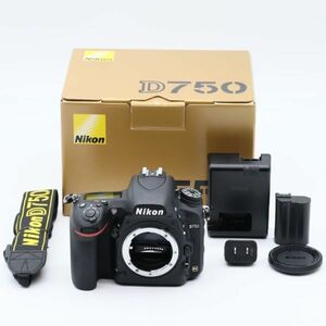 【新品級】★ショット数「2,150回」Nikon ニコン D750 ボディ #1746-1