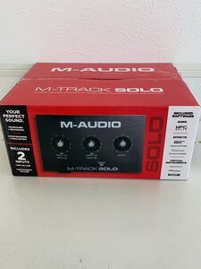 M-AUDIO◆M-TRACK SOLOオーディオインターフェイス楽器周辺機器//