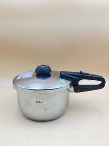 A12121◇FISSLER フィスラー 家庭用 圧力なべ 圧力鍋 4.5l stainless 18-10【訳あり】241105