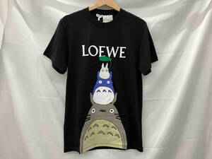 LOEWE ロエベ/半袖Tシャツ/ジブリコラボ/トトロ/ブラック/S 店舗受取可